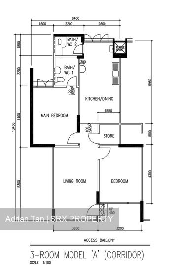 Blk 283 Tampines Street 22 (Tampines), HDB 3 Rooms #201798192